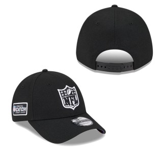 Black 2023 NFL Crucial Catch 9FORTY Adjustable Hat