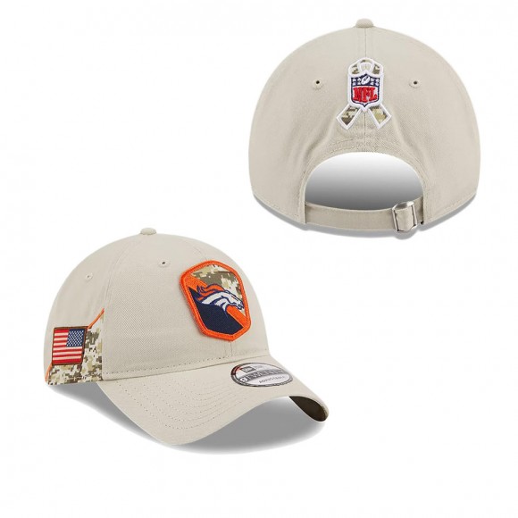 2023 Salute To Service Veterans Broncos Stone 9TWENTY Adjustable Hat