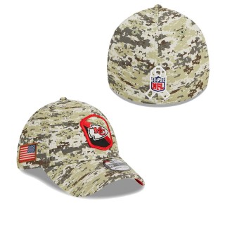 2023 Salute To Service Veterans Chiefs Camo Flex Hat