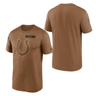 2023 Salute To Service Veterans Colts Brown Legend T-Shirt