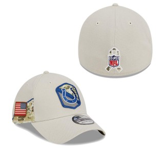 2023 Salute To Service Veterans Colts Stone Flex Hat