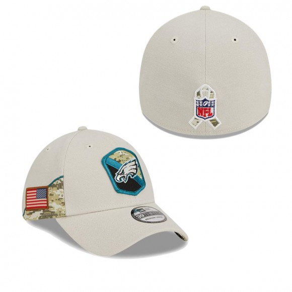 2023 Salute To Service Veterans Eagles Stone Flex Hat
