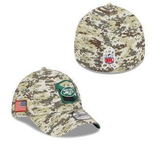 2023 Salute To Service Veterans Jets Camo Flex Hat
