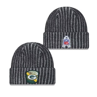 2023 Salute To Service Veterans Packers Black Cuffed Knit Hat