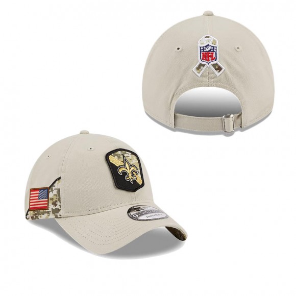 2023 Salute To Service Veterans Saints Stone 9TWENTY Adjustable Hat