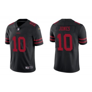Men's Mac Jones San Francisco 49ers Black 2021 NFL Draft Jersey