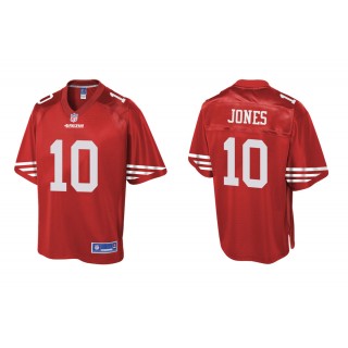 Men's Mac Jones San Francisco 49ers Scarlet Pro Line Jersey
