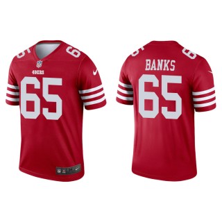Aaron Banks 49ers Men's Legend Scarlet Jersey