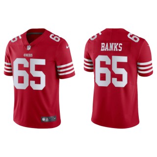 Aaron Banks 49ers Men's Vapor Limited Scarlet Jersey