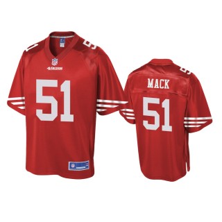 San Francisco 49ers Alex Mack Scarlet Pro Line Jersey - Men's