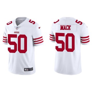 Alex Mack 49ers Men's Vapor Limited White Jersey