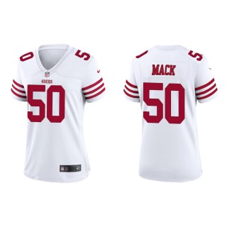 Women's 49ers Alex Mack Game White Jersey