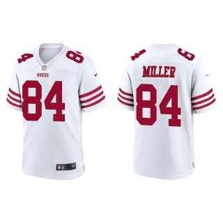 Anthony Miller 49ers White Game Jersey