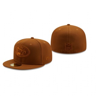 San Francisco 49ers Brown Color Pack 59FIFTY Fitted Hat