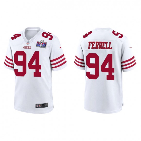 49ers Clelin Ferrell White Super Bowl LVIII Game Jersey
