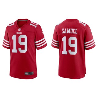 Deebo Samuel 49ers Men's Game Scarlet Jersey