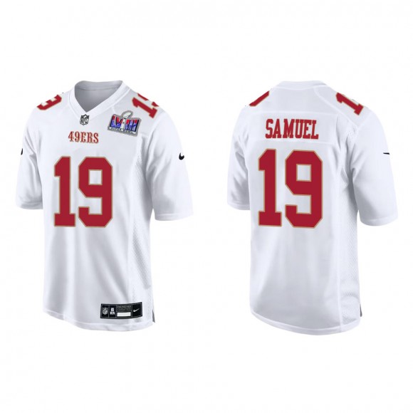49ers Deebo Samuel Tundra White Super Bowl LVIII Fashion Game Jersey