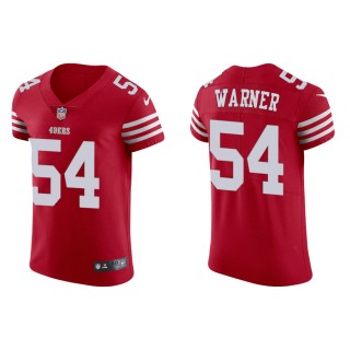 Fred Warner 49ers Men's Vapor Elite Scarlet Jersey