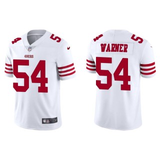 Fred Warner 49ers Men's Vapor Limited White Jersey