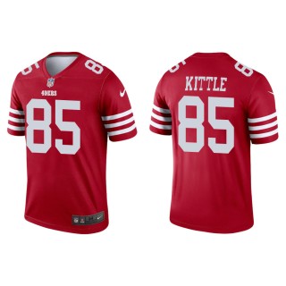 George Kittle 49ers Men's Legend Scarlet Jersey