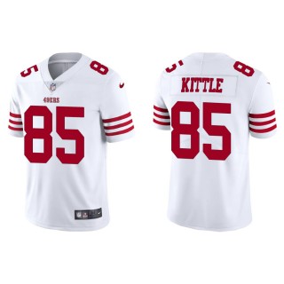 George Kittle 49ers Men's Vapor Limited White Jersey