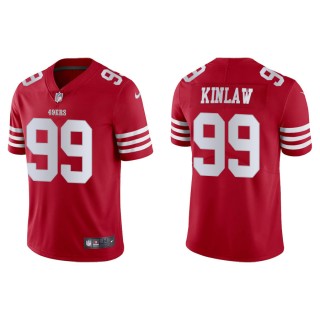 Javon Kinlaw 49ers Men's Vapor Limited Scarlet Jersey