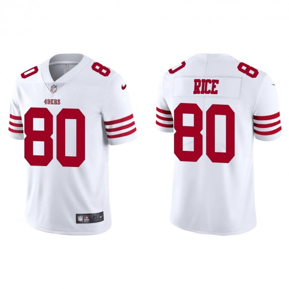 Jerry Rice 49ers Men's Vapor Limited White Jersey