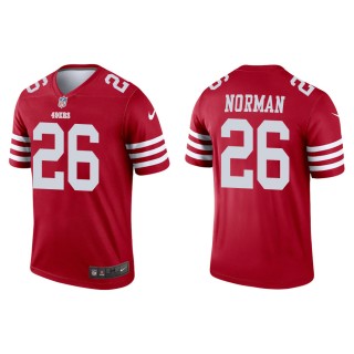 Josh Norman 49ers Men's Legend Scarlet Jersey