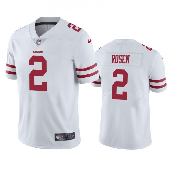 Josh Rosen San Francisco 49ers White Vapor Limited Jersey