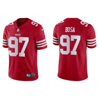 Nick Bosa 49ers Men's Vapor Limited Scarlet Jersey