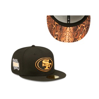 San Francisco 49ers Summer Pop Orange 59FIFTY Fitted Hat