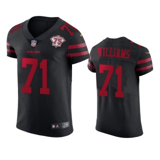 San Francisco 49ers Trent Williams Black 75th Anniversary Jersey - Men's