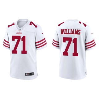Trent Williams 49ers Men's Game White Jersey