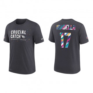 Andy Isabella Arizona Cardinals Nike Charcoal 2021 NFL Crucial Catch Performance T-Shirt