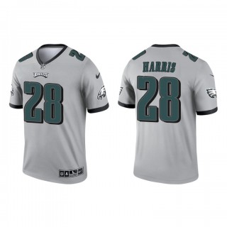 Anthony Harris Silver 2021 Inverted Legend Eagles Jersey