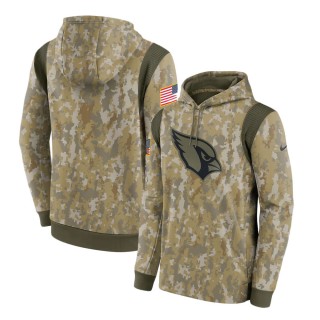 2021 Salute To Service Cardinals Camo Therma Performance Pullover Hoodie