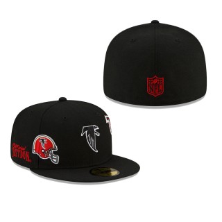 Atlanta Falcons Black Just Don 59FIFTY Hat
