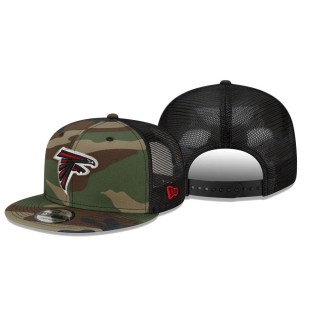 Atlanta Falcons Camo Woodland Trucker 2.0 9FIFTY Hat