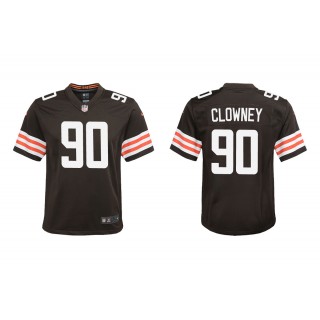 Youth Jadeveon Clowney Cleveland Browns Brown Game Jersey