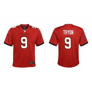 Youth Joe Tryon Tampa Bay Buccaneers Red 2021 NFL Draft Jersey