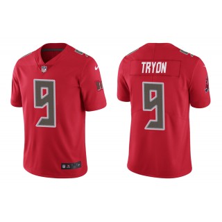 Men's Joe Tryon Tampa Bay Buccaneers Red Color Rush Limited Jersey