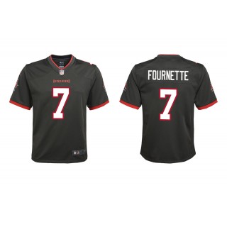 Youth Leonard Fournette Tampa Bay Buccaneers Pewter Alternate Game Jersey