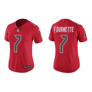 Women's Leonard Fournette Tampa Bay Buccaneers Red Color Rush Limited Jersey