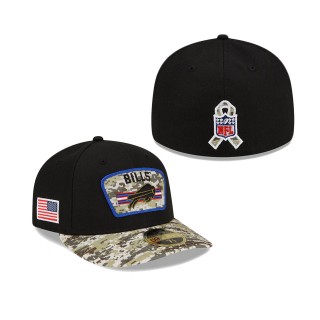 2021 Salute To Service Bills Black Camo Low Profile 59FIFTY Fitted Hat