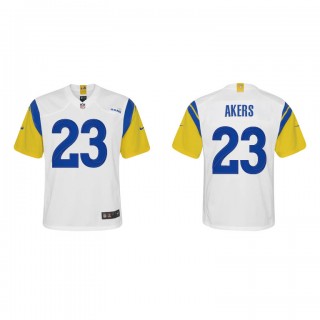 Cam Akers White Alternate Game Rams Youth Jersey