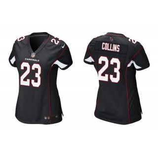 Women's Zaven Collins Arizona Cardinals Black 2021 NFL Draft Jersey