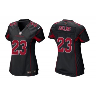 Women's Zaven Collins Arizona Cardinals Black Alternate Game Jersey