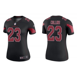 Women's Zaven Collins Arizona Cardinals Black Color Rush Legend Jersey