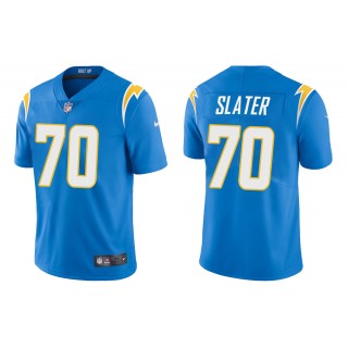 Men's Rashawn Slater Los Angeles Chargers Powder Blue 2021 NFL Draft Jersey
