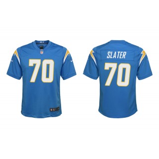Youth Rashawn Slater Los Angeles Chargers Powder Blue 2021 NFL Draft Jersey